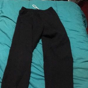 Black sweatpants